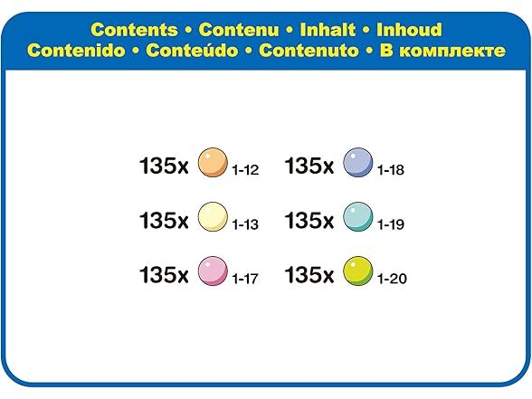 Aquabeads Pastel Solid Bead Pack