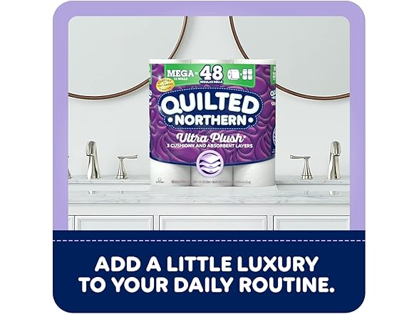 Quilted Northern Ultra Plush Toilet Paper, 24 Su