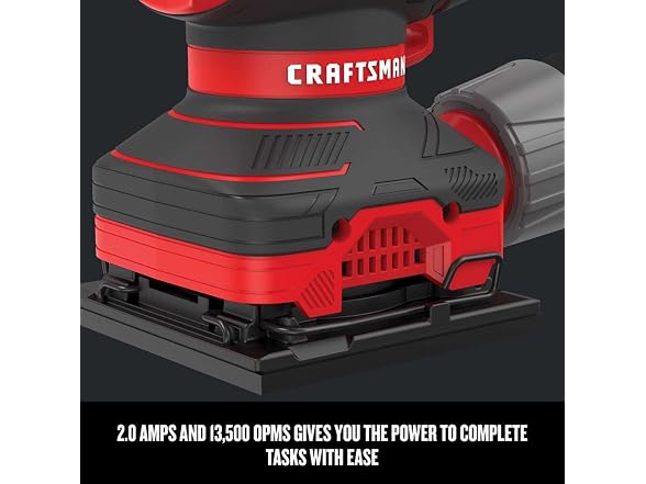 CRAFTSMAN CMEW230 Electric Sander, 1/4 Sheet Corded