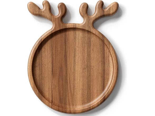 DOFIRA Serving Platter with Reindeer Antler