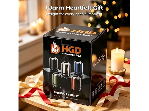 HGD Small Tabletop Fire Pit 9.6x7.1in