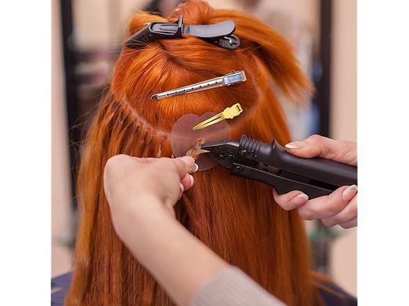 100pcs 1.4 Inches (3.5 cm) Golden Single Prong Curl Clips
