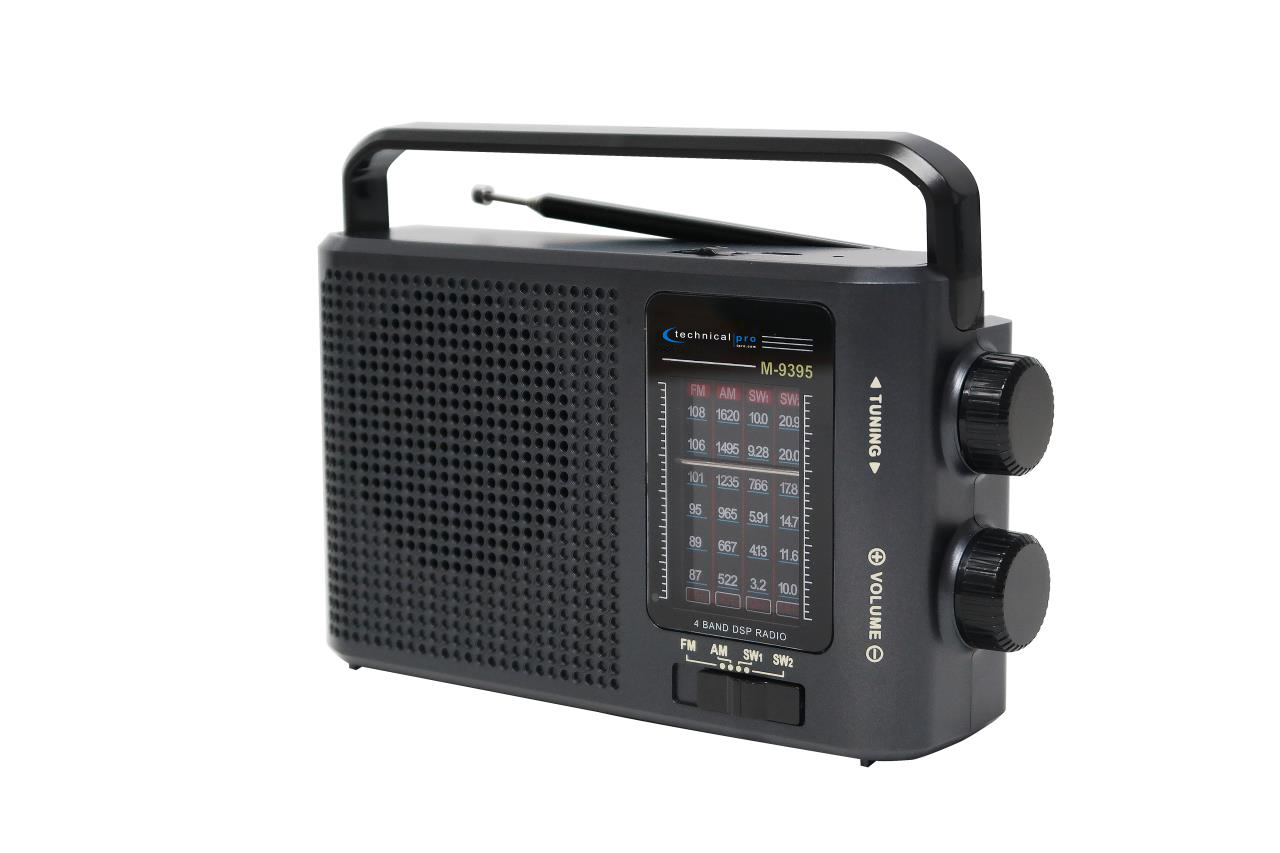 Portable AM/FM/SW Bluetooth Radio - Gallery 5