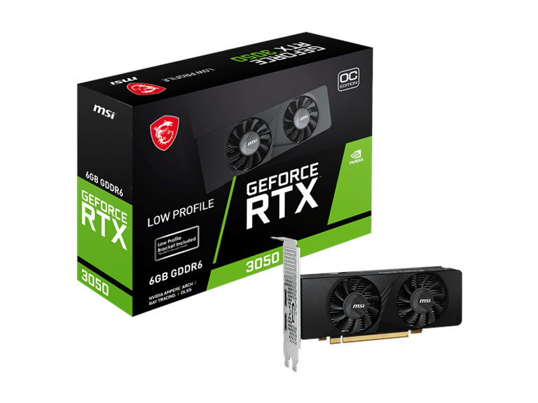 MSI GeForce RTX 3050 LP 6G OC