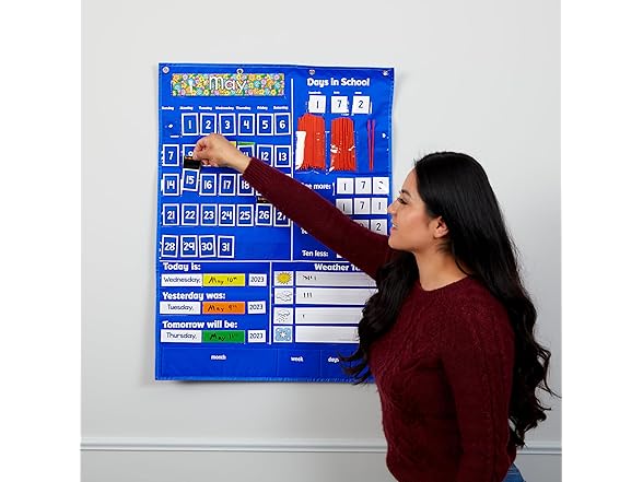 All About Today Pocket Chart - 22" x 30"