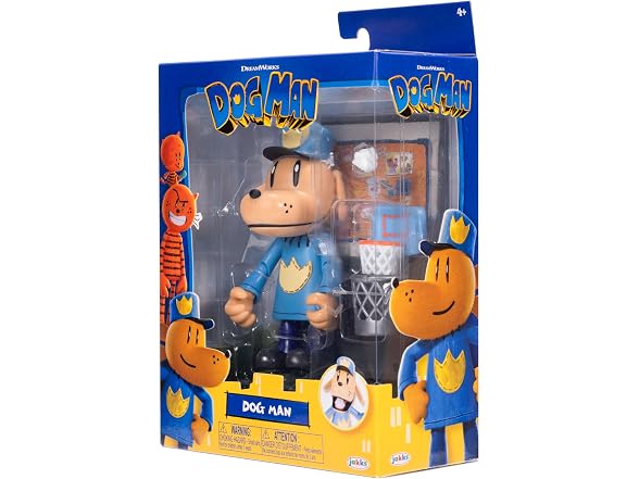 JAKKS Dog Man 5" Action Figure Dog Man