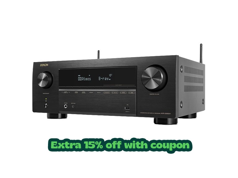 (NEW) Denon AVR-X2800H 7.2 Ch Stereo Receiver