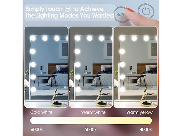 M MISAVANITY Vanity Mirror