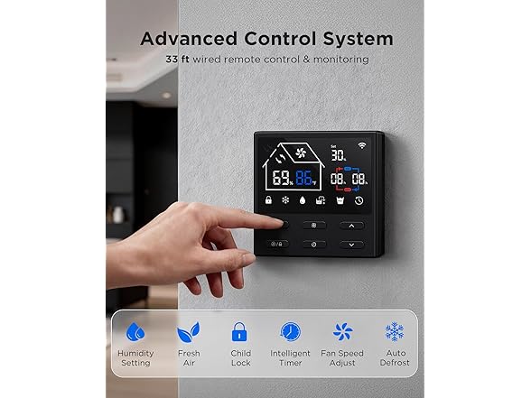 Moiswell 160 Pints commercial dehumidifier