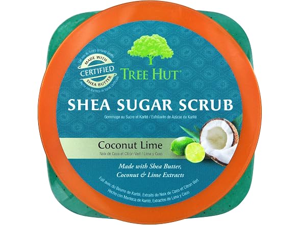 Tree Hut Coconut Lime Body Scrub 18oz