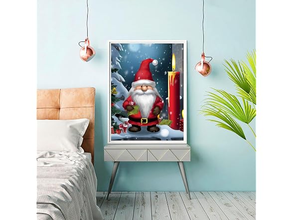Reofrey DIY Diamond Art Kits for Adults Santa Claus