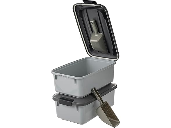 IRIS USA WeatherPro Airtight Pet Food Storage Container