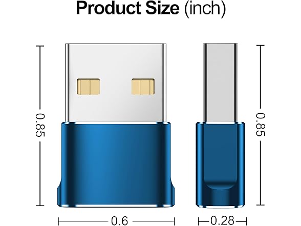 toaksi USB to USB C Adapter
