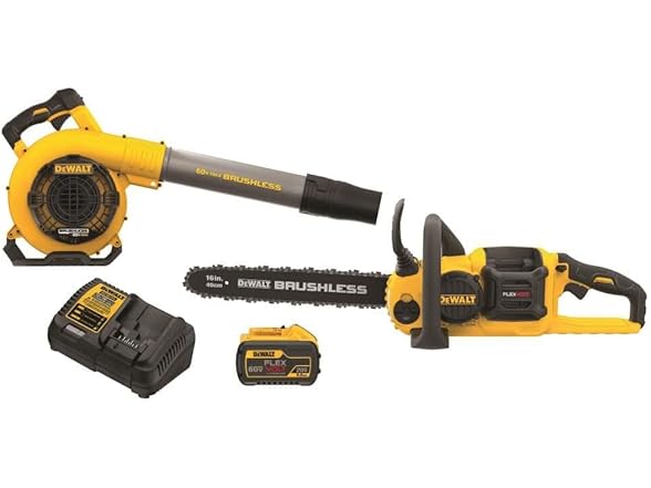 DEWALT DCKO667X1 Chainsaw & Leaf Blower Kit