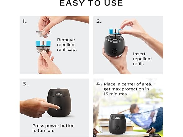 Thermacell E55 E-Series Mosquito Repeller 2-Pack