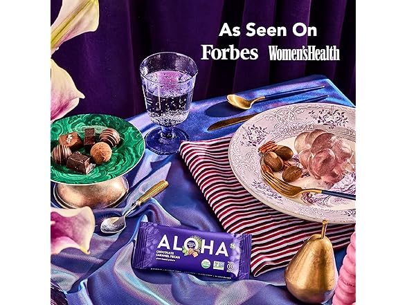 ALOHA ALOHA Organic Plant Based Protein Bars |