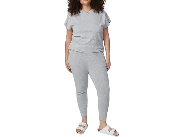 Bandier Women's Grey Aster Crew Neck (XL)