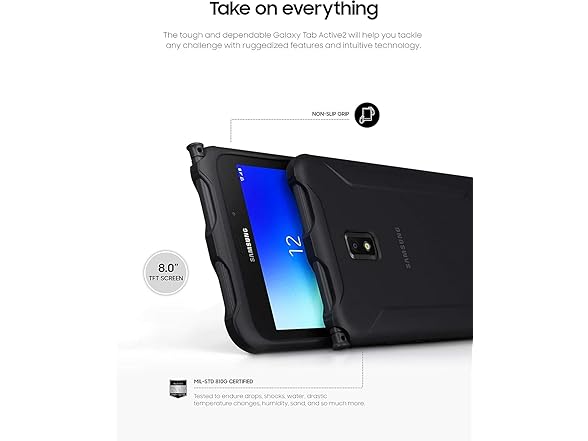 Samsung Galaxy Tab Active2 8" Rugged Tablet