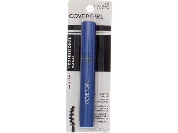 CoverGirl 3in1 Curved Brush Mascara 3pk