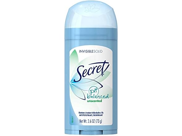 Secret Unscented 2.6oz