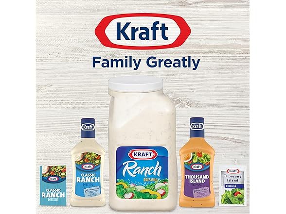 Kraft Ranch Salad Dressing (1 gal Jug)