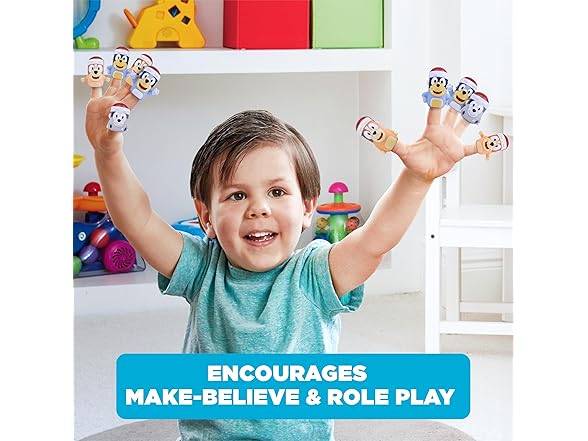 Bluey 10 Piece Holiday Finger Puppet Set