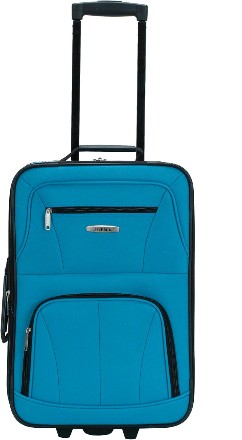 Rockland Fashion Softside Upright Luggage Set - Gallery 10
