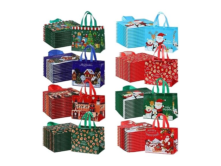 100 Pcs Christmas Gift Bags