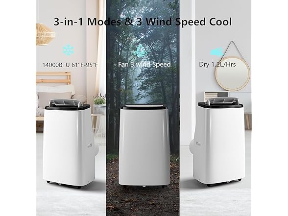 Garvee 14000 BTU Portable Air Conditioner
