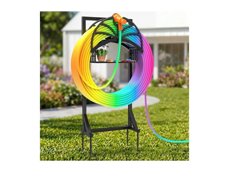 COZEER Garden Water Hose Holder Freestanding