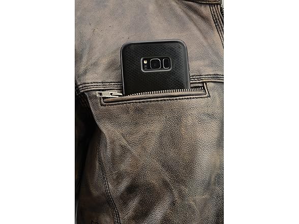 Milwaukee Leather Men's Distressed Brown Leather Scoot