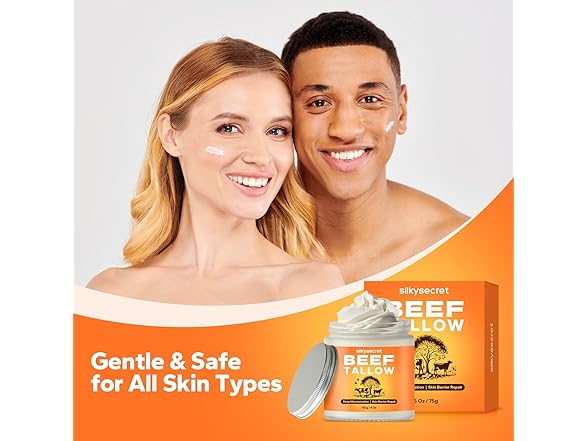 SilkySecret Beef Tallow for Skin