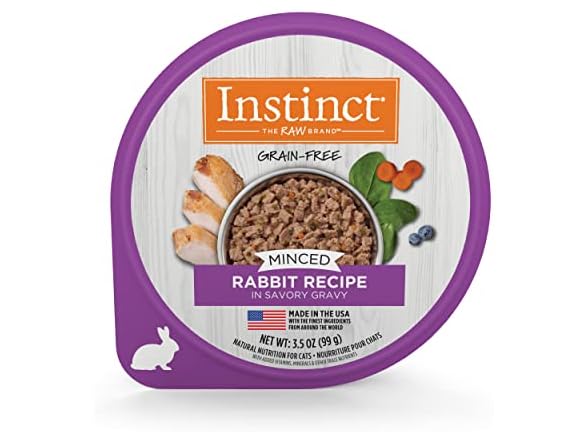 Instinct, Cat Minced Rabbit Tub