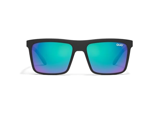 QUAY - Men's Square Shades Sunglasses UV Protection