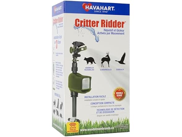Motion Activated Animal Repellent and Sprinkler