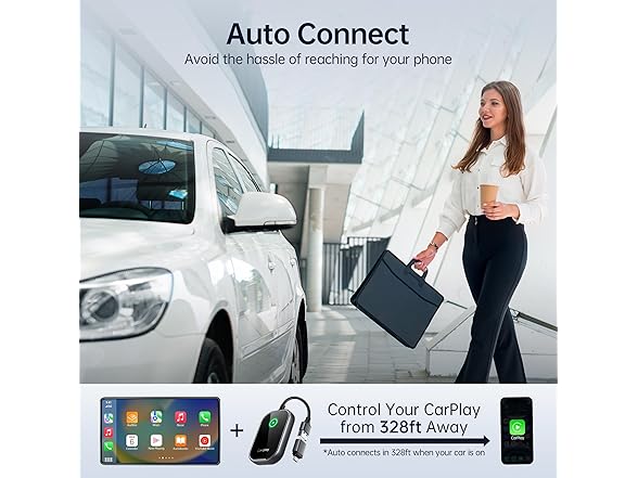 Wireless CarPlay Adapter Dongle