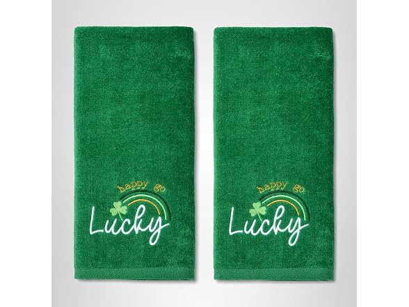 SKL Home St. Patrick's Day Happy Go Lucky 100% Cotton