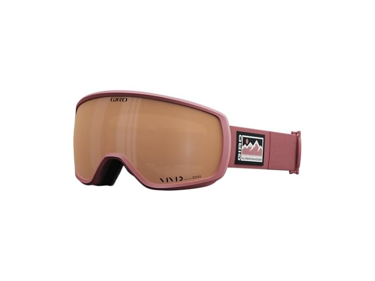 Giro Balance II Adult Snow Goggles - Dusty Rose All Access Strap with VIVID Copper Lens