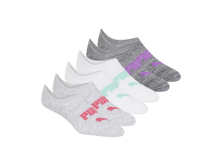 PUMA P117794 9-11 PUMA Women's 12-Pairs Liner Socks G