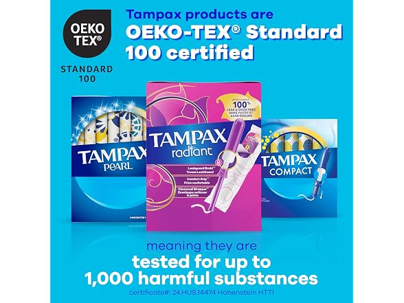 Tampax | Pearl Tampons 100 Count