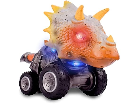 Maxx Action Dyborg Vehicles - Small Dinosaur Cars