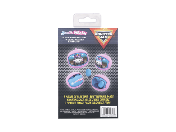 Sparkle Smash TWS Earbuds w/ Flip Case