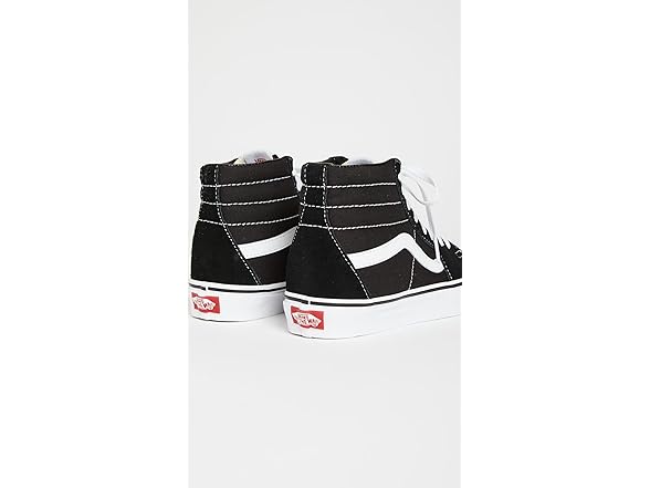 Vans Sk8 Hi Sneakers Black/White 10.5M