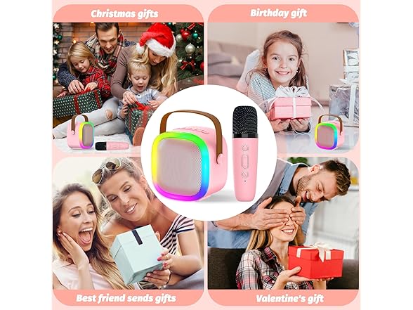 OUTUVAS Karaoke Machine for Kids