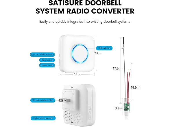 Satisure Doorbell Chime for Google Nest - Gallery 9