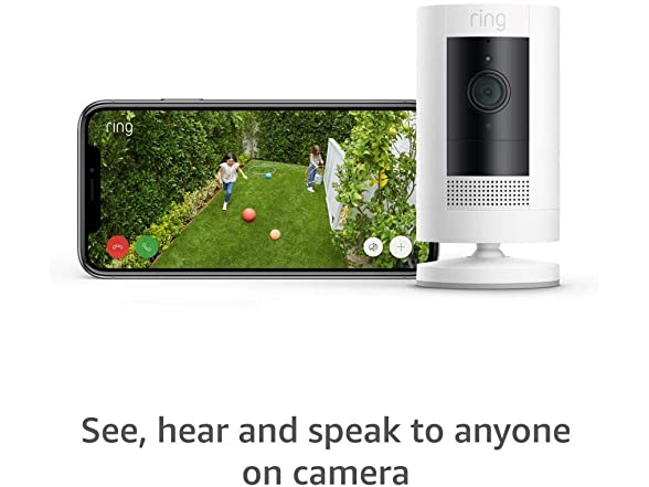 Ring Stick Up Cam Battery HD Security Camera