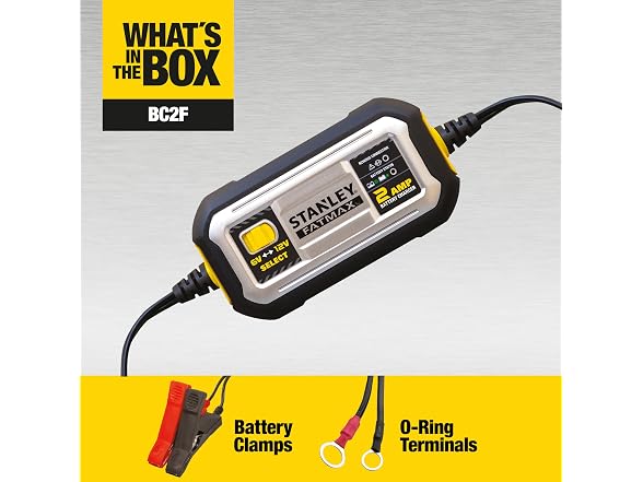 STANLEY BC2F 2 Amp Battery Charger