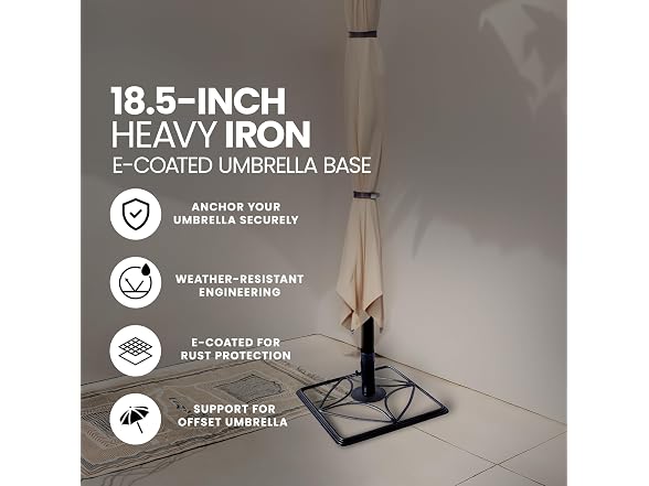 Four Seasons Courtyard Umbrella Base