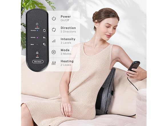 Boriwat Neck & Back Massager with Heat
