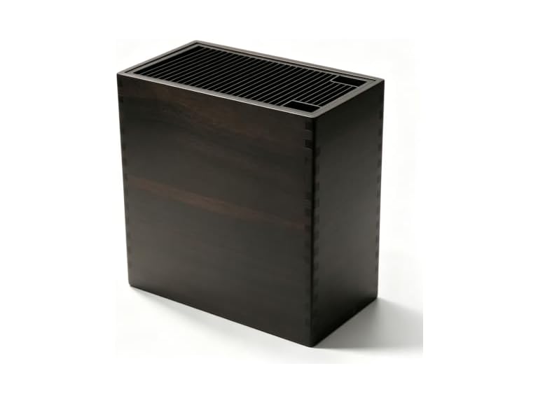 SindiBell XL Acacia Knife Block